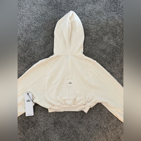 Alo yoga sweet escape zip up hoodie xs NWT - Picture 5 of 6